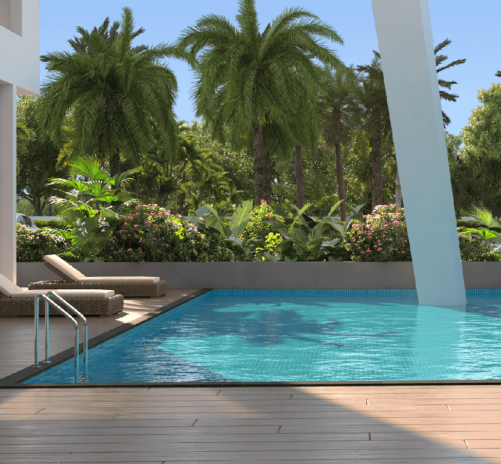 NeoCity Villa Pool Deck