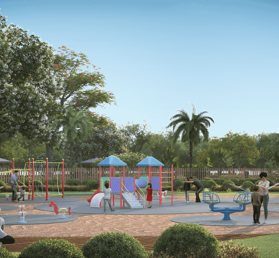 NeoCity Kids Playground Aerial View