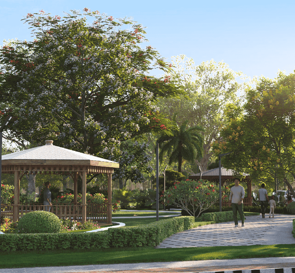 NeoCity Garden Gazebo